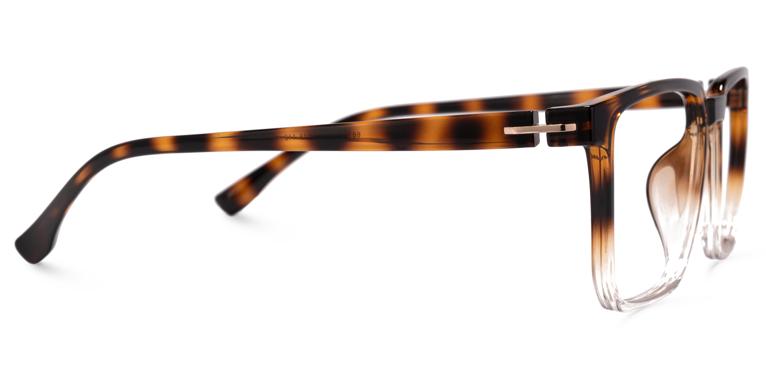 Zavala Rectangle Tortoise Glasses | ZEELOOL UK2
