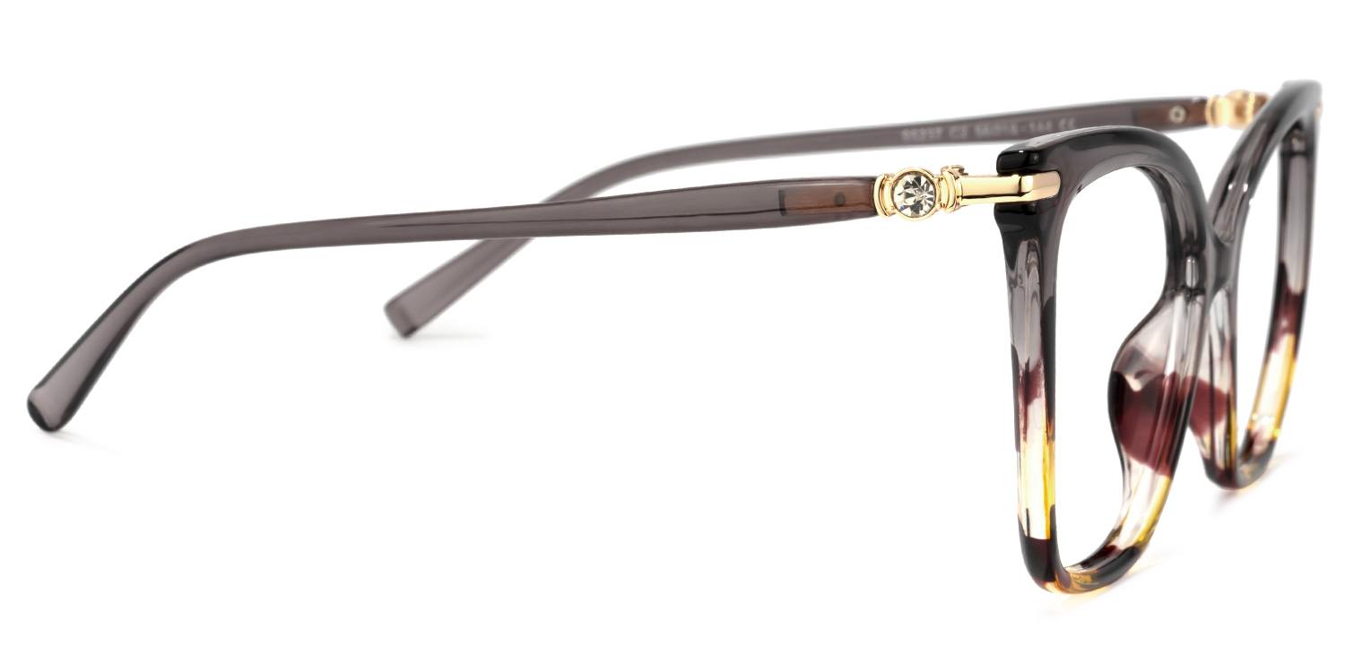 Lamar Butterfly Gray Glasses | ZEELOOL UK2