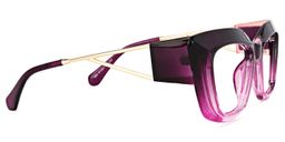 Ferrer Cateye Purple Glasses2