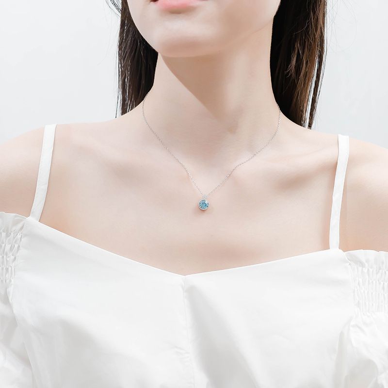 High-end Tasteful Silver Necklace | ZEELOOL UK2