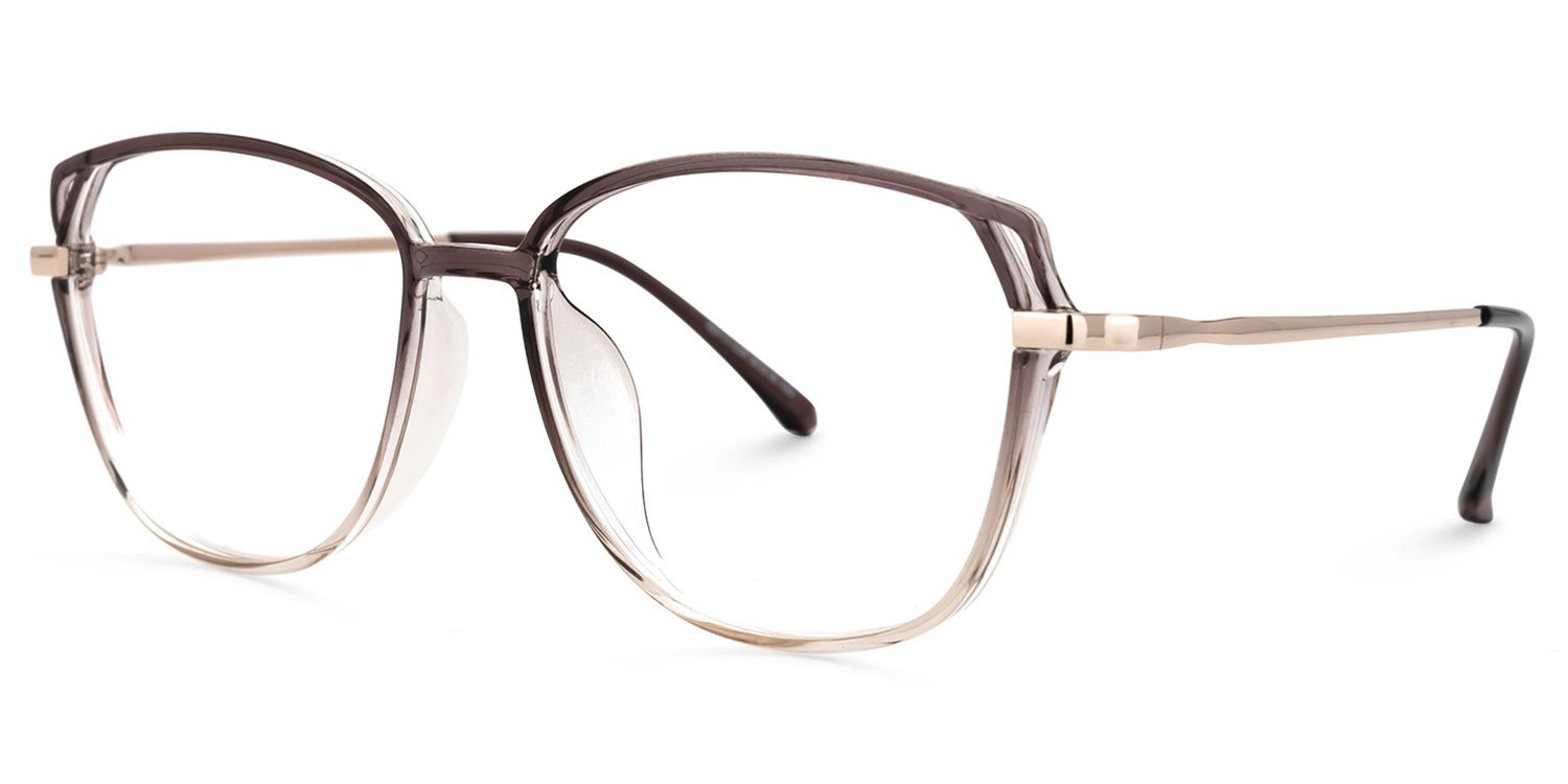 Haygood Cateye Purple Glasses | ZEELOOL UK1