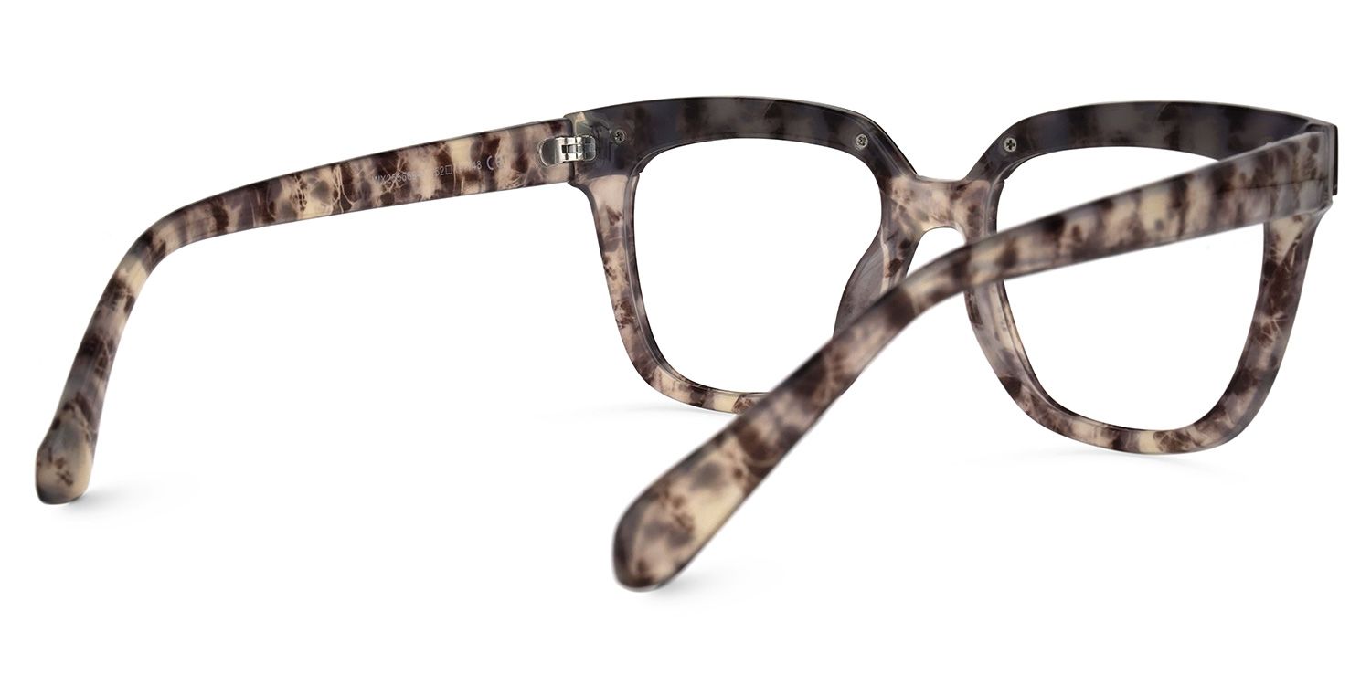Cecelia Square Floral Glasses | ZEELOOL UK3