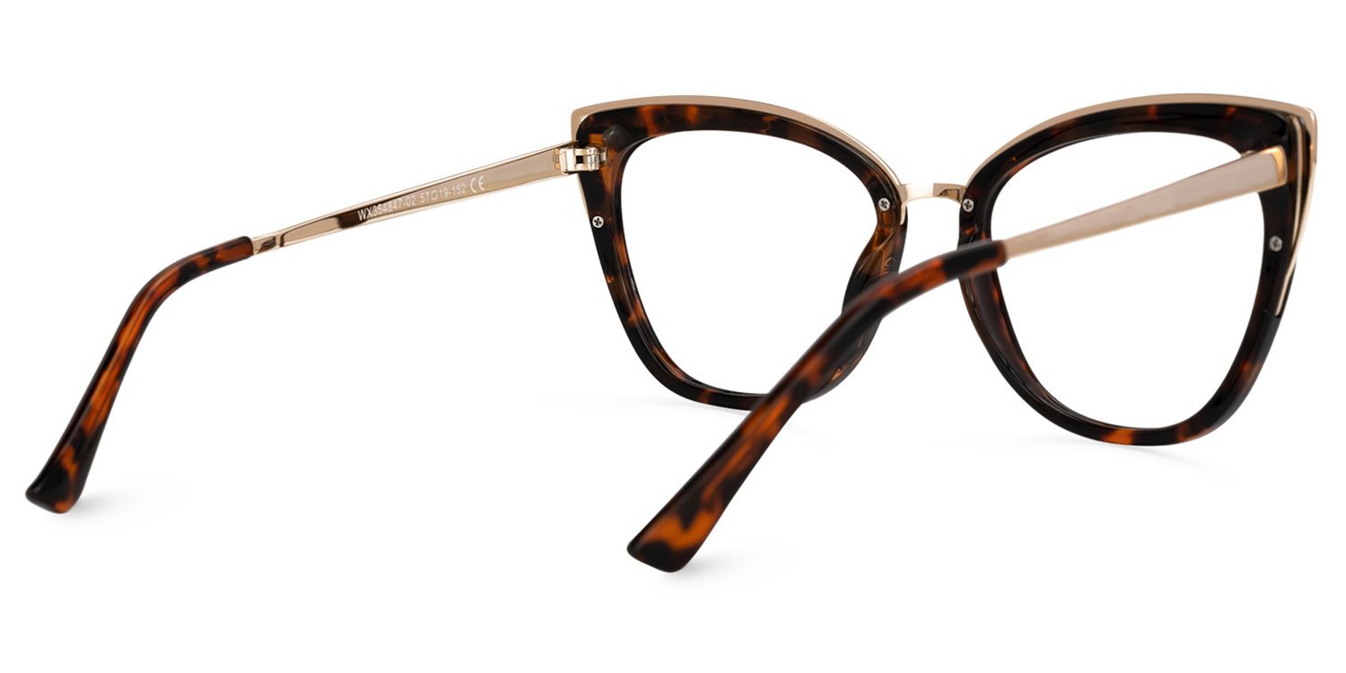 Ruiz Cateye Tortoise Glasses | ZEELOOL UK3