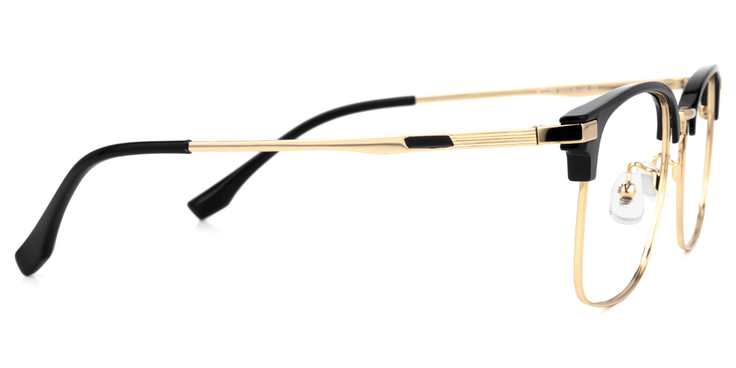 Turkessa Browline Gold Glasses | ZEELOOL UK2