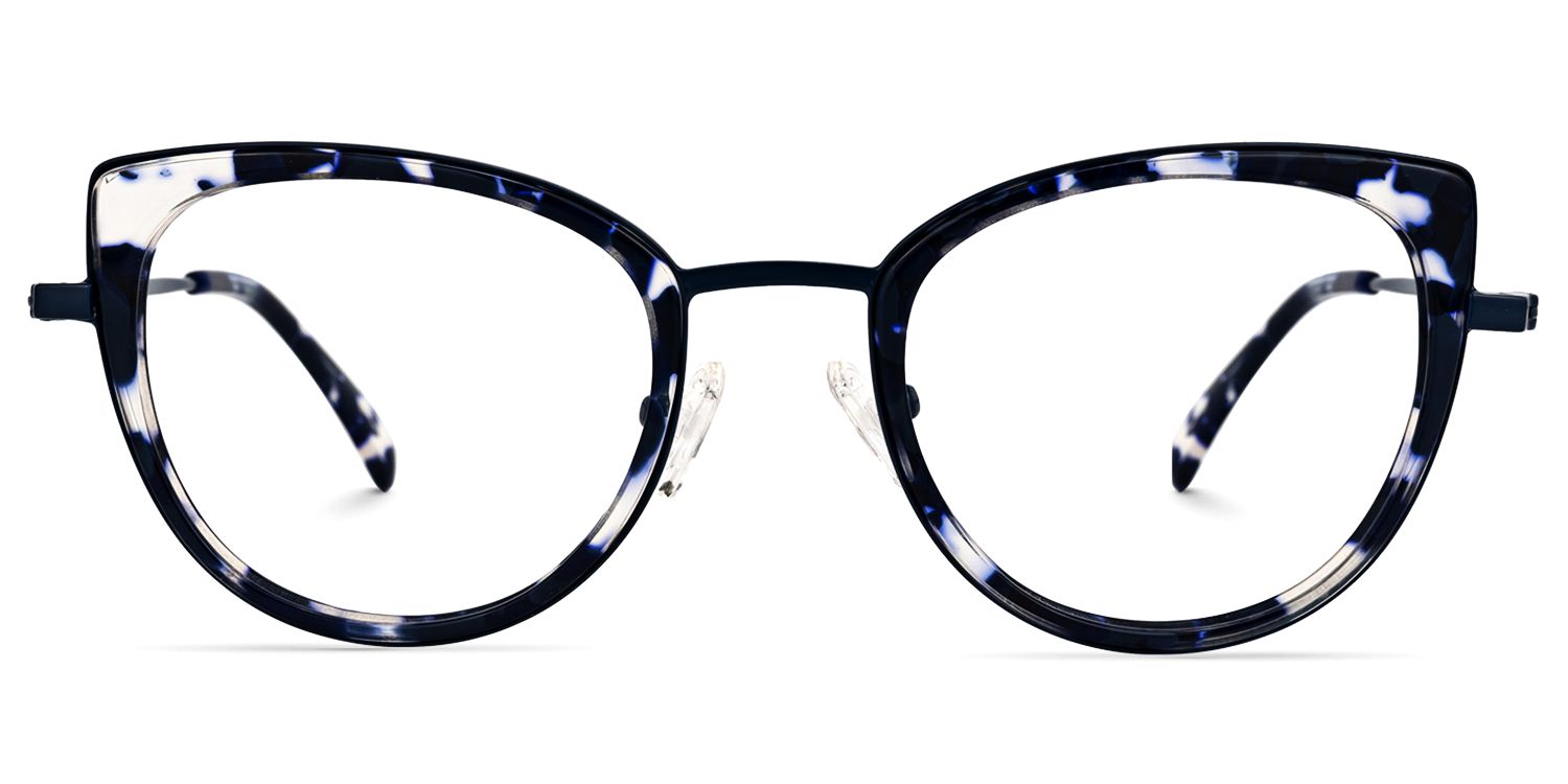Taisha Cateye Blue-Tortoise Glasses | ZEELOOL UK0