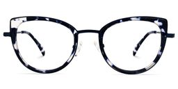 Taisha Cateye Blue-Tortoise Glasses0