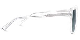 Edna Cateye Clear Sunglasses3