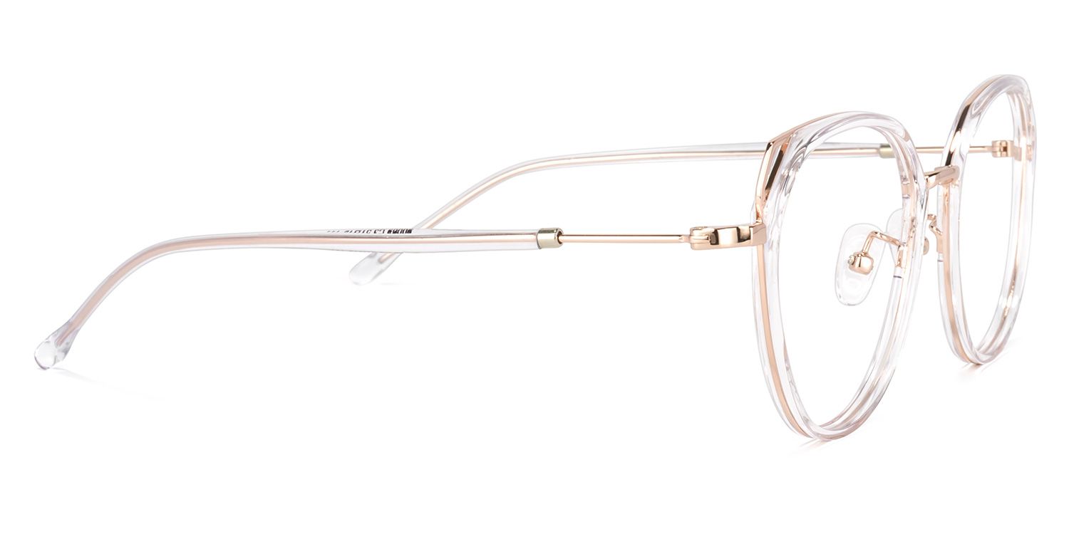 Ofelia Cateye Clear Glasses | ZEELOOL UK3