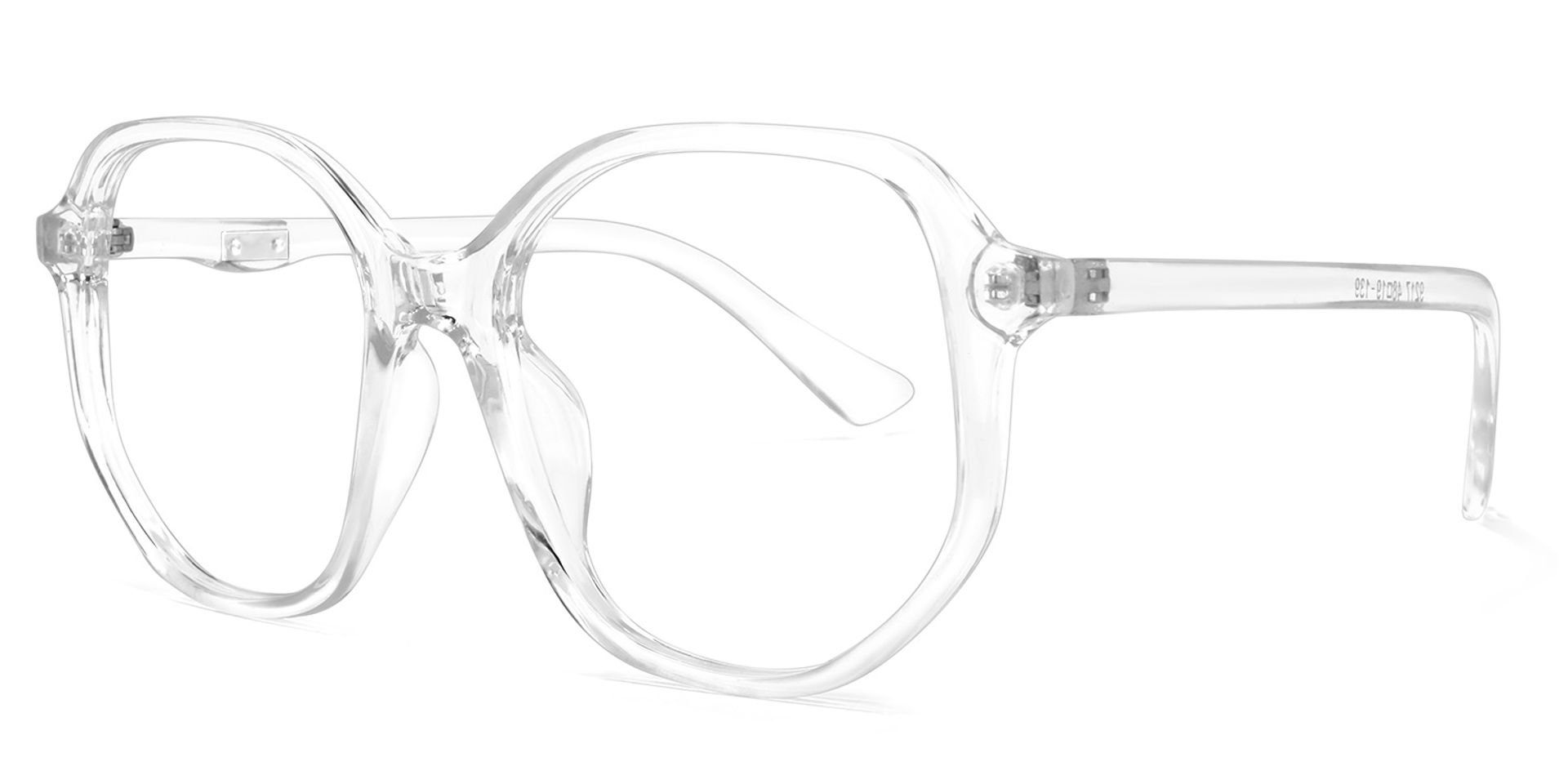 Rylee Geometric Clear Glasses | ZEELOOL UK1