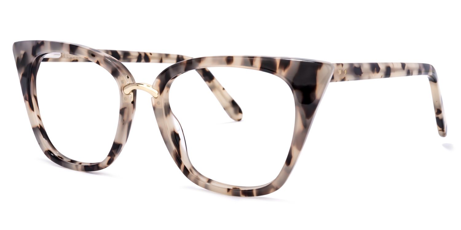 Martha Cat Eye Tortoise Glasses | ZEELOOL UK1