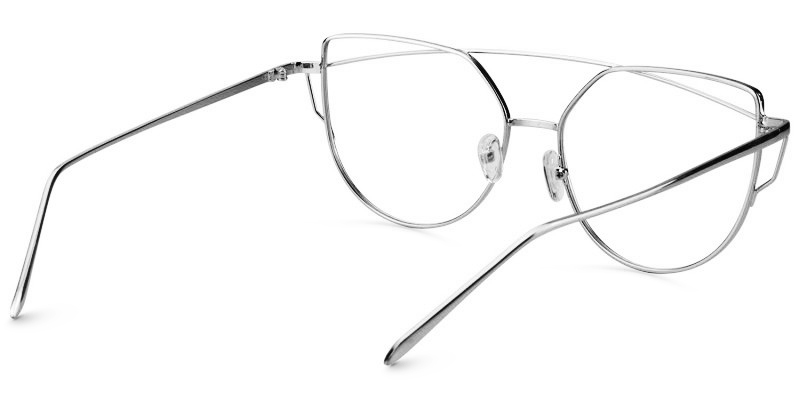 Selina Aviator Silver Glasses5