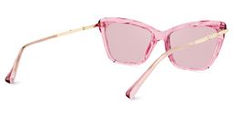 Juliet Cateye Pink Sunglasses4