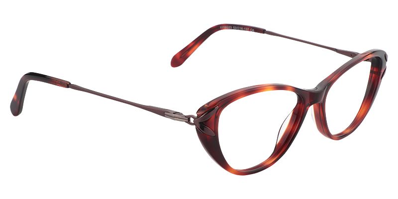Bella Cat Eye Tortoise Glasses  | ZEELOOL UK5