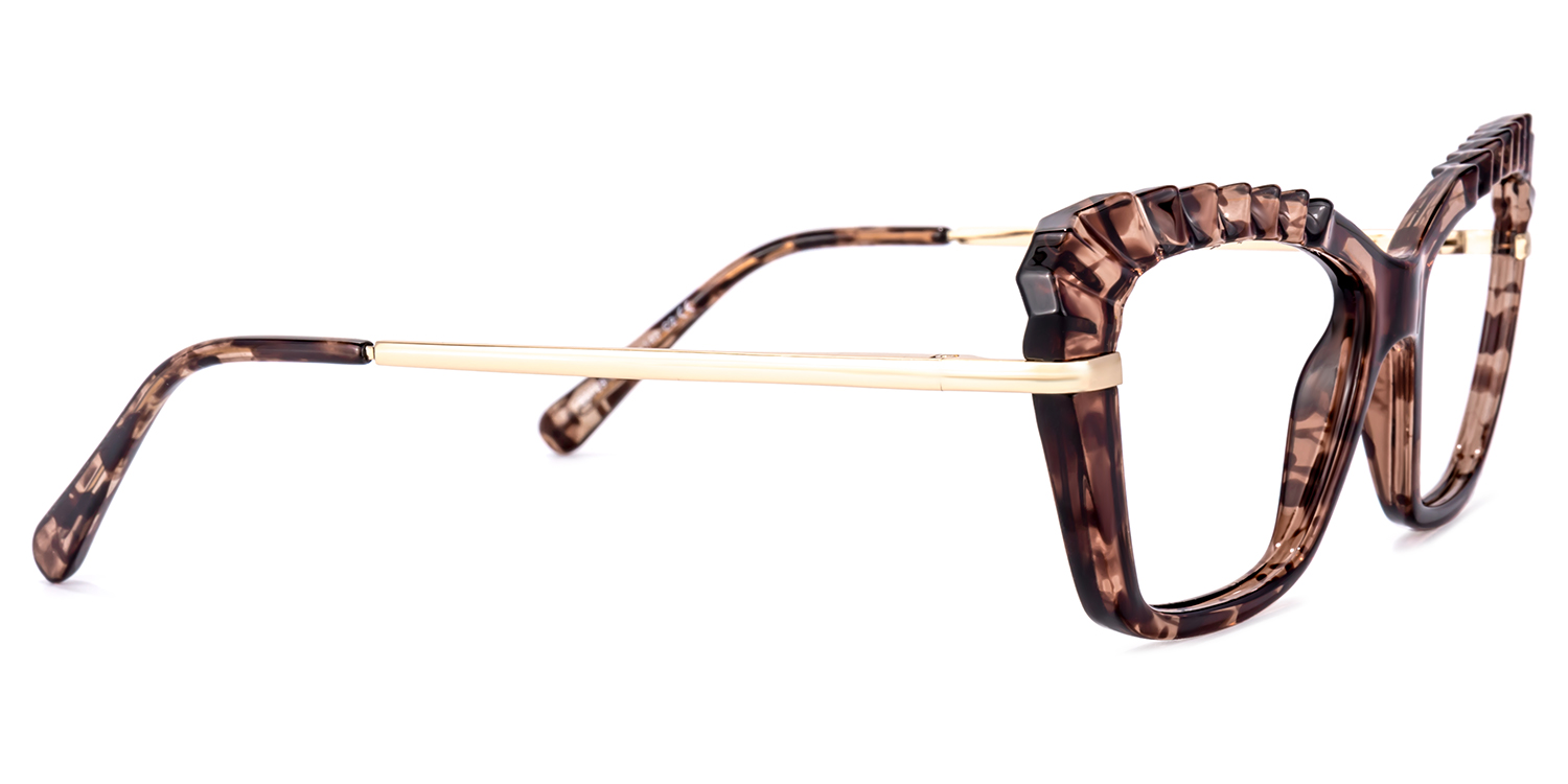 Sophie Cateye Floral Glasses | ZEELOOL UK3