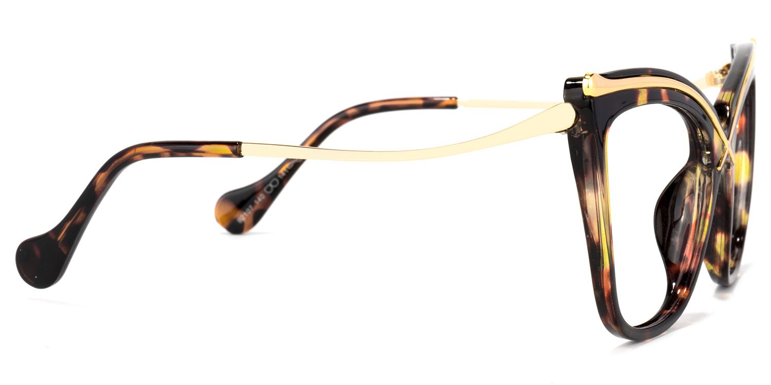 Winston Butterfly Tortoise Frame Glasses | ZEELOOL UK3