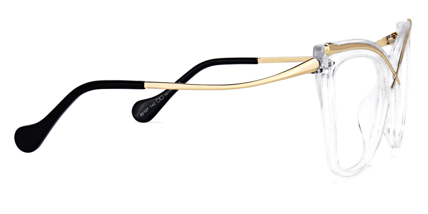 Winston Butterfly Clear Frame Glasses | ZEELOOL UK3