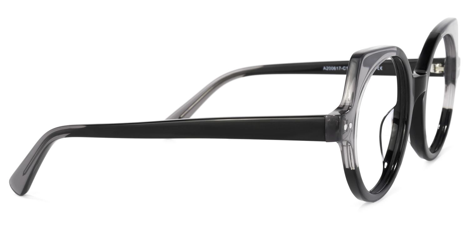 Gilbert Cateye Black Glasses | ZEELOOL UK3