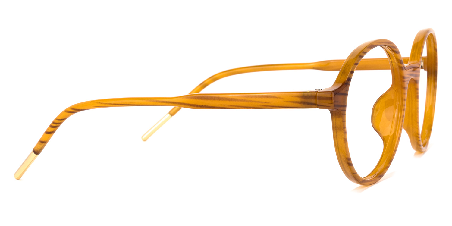 Tomas Round Brown Glasses | ZEELOOL UK3