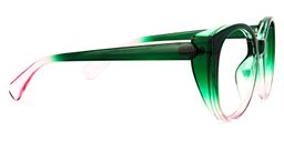 Migdalia Cateye Dark-Green Glasses2