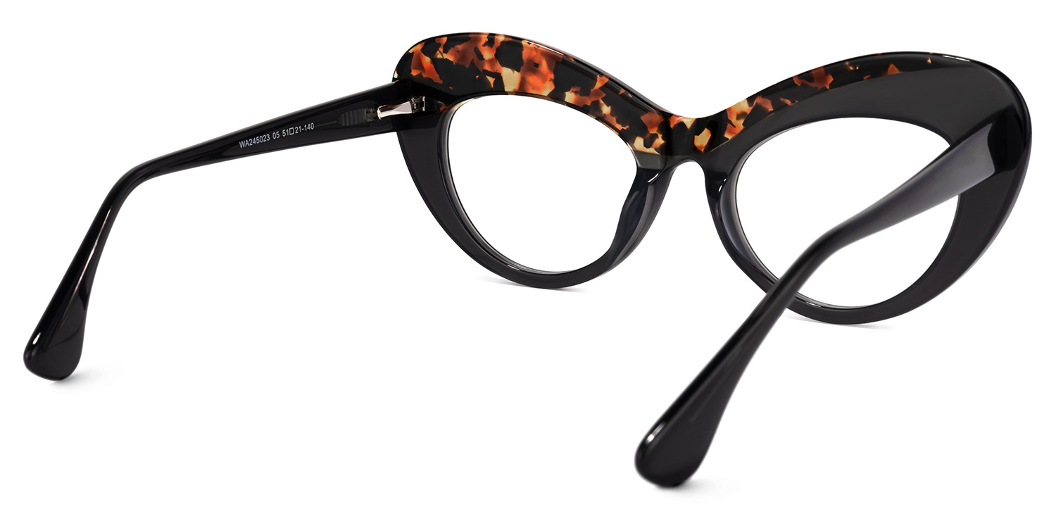 Bellamy Cateye Black-Tortoise Glasses | ZEELOOL UK3