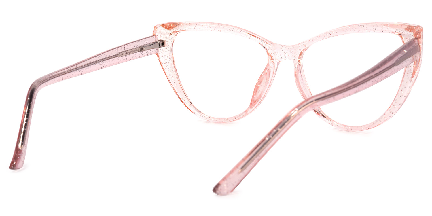Tarun Cateye Pink Glasses | ZEELOOL UK4