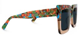 Brandon Square Beige Sunglasses2