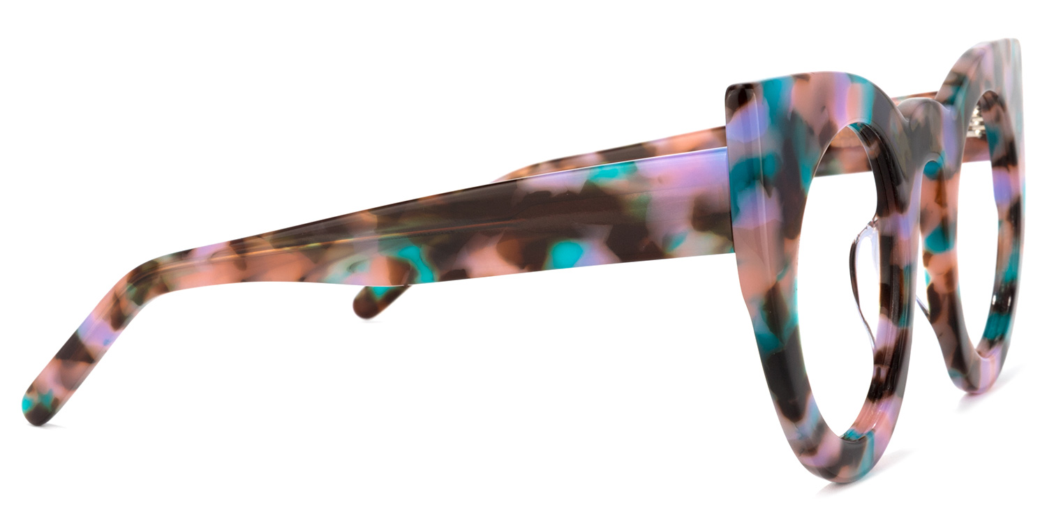 Ophelia Cateye Floral Glasses | ZEELOOL UK4