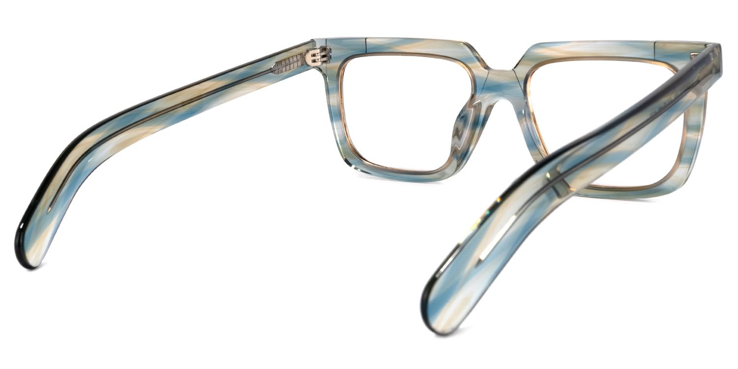 Pitts Square Light-Blue Glasses | ZEELOOL UK4