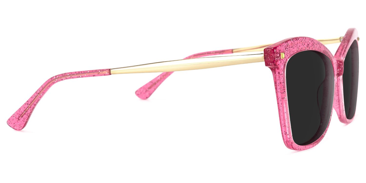 Isaebella Butterfly Bright-Pink Sunglasses | ZEELOOL UK2