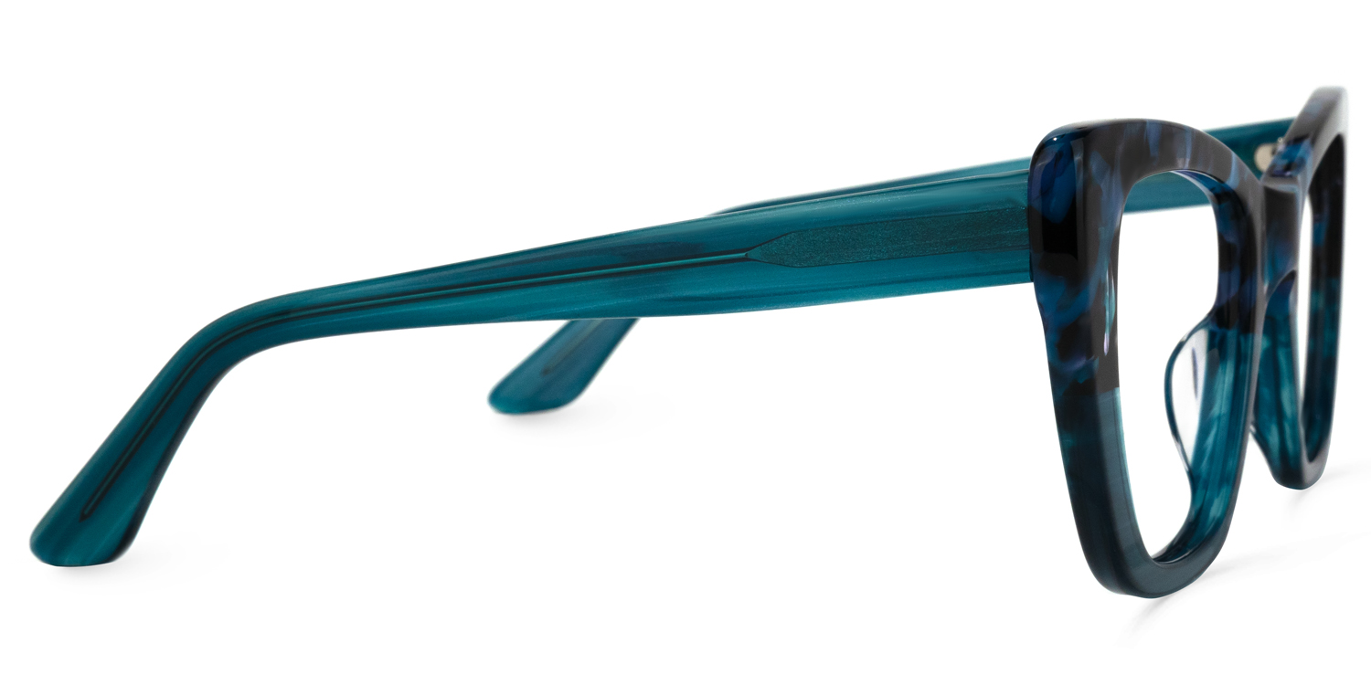 Lewis Cateye Blue Glasses | ZEELOOL UK3