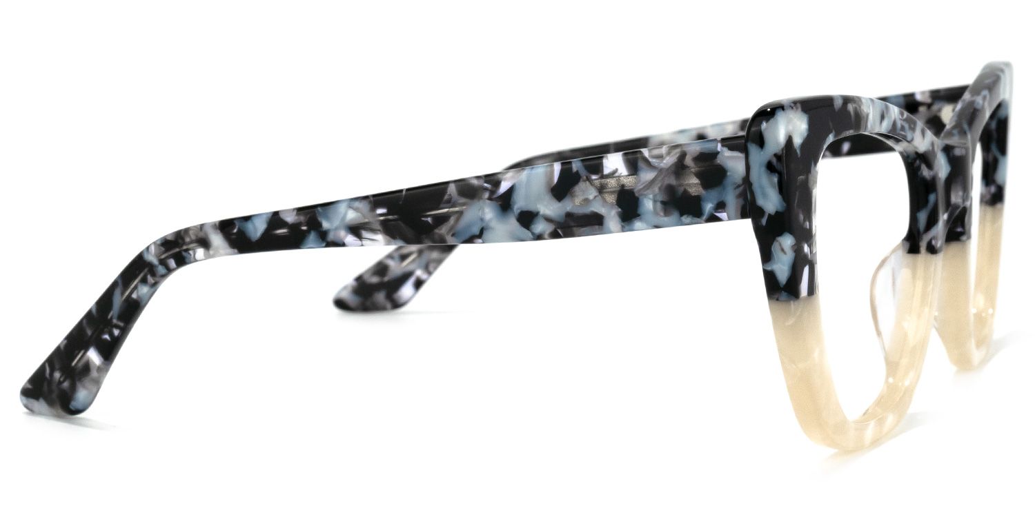 Lewis Cateye Marble Glasses | ZEELOOL UK3