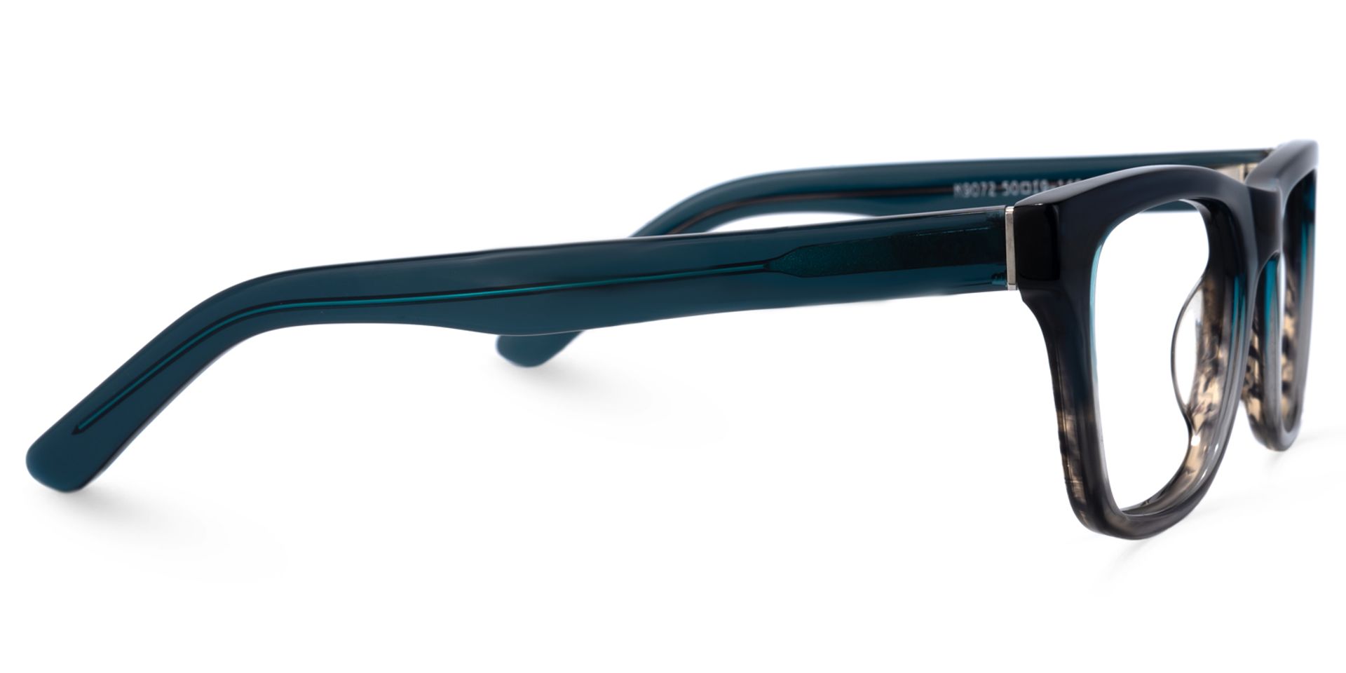 Jackson Rectangle Dark-Blue Glasses | ZEELOOL UK3