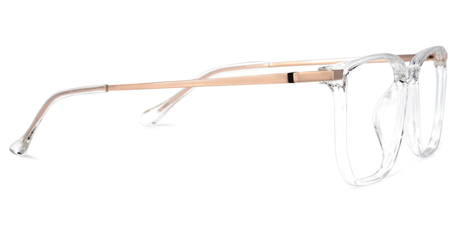 Fezell TR90 Square Clear Frame Glasses | ZEELOOL UK3