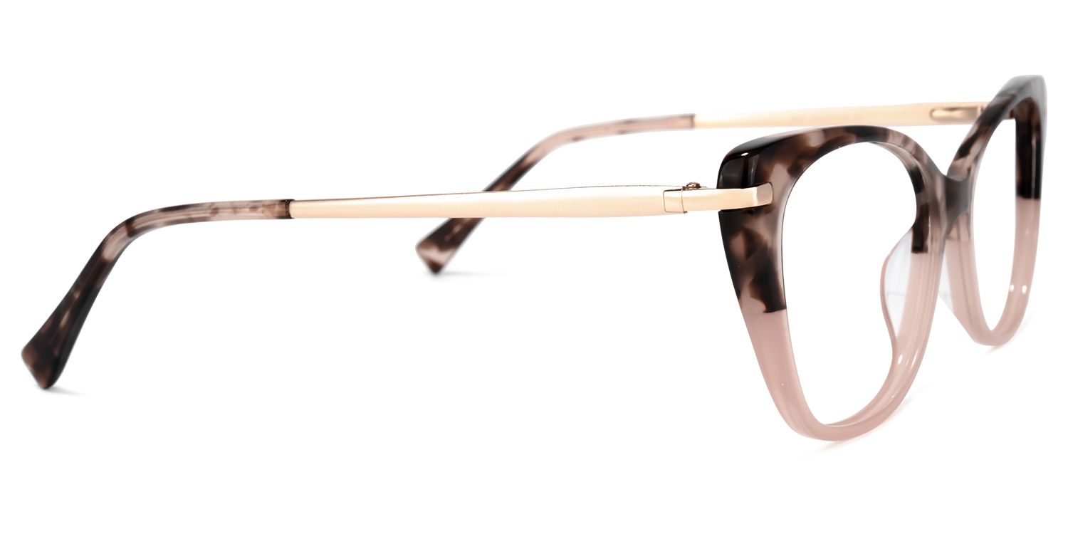 Posey Cateye Two-Tone Glasses | ZEELOOL UK3