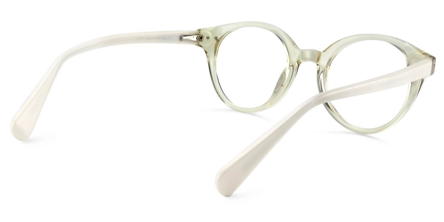 Round Yellow Glasses | ZEELOOL UK5