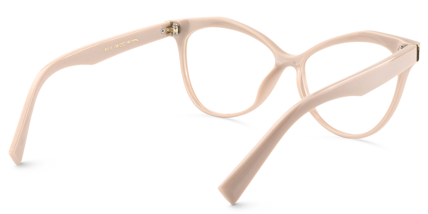 Cateye Pink Glasses | ZEELOOL UK5
