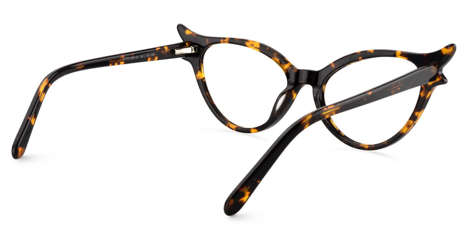 Cat Eye Black Glasses | ZEELOOL UK5