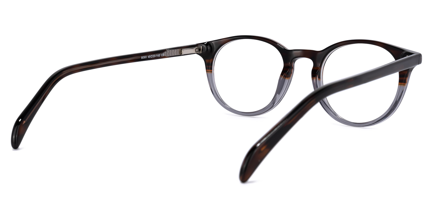 Yram Round Two-Tone Glasses4