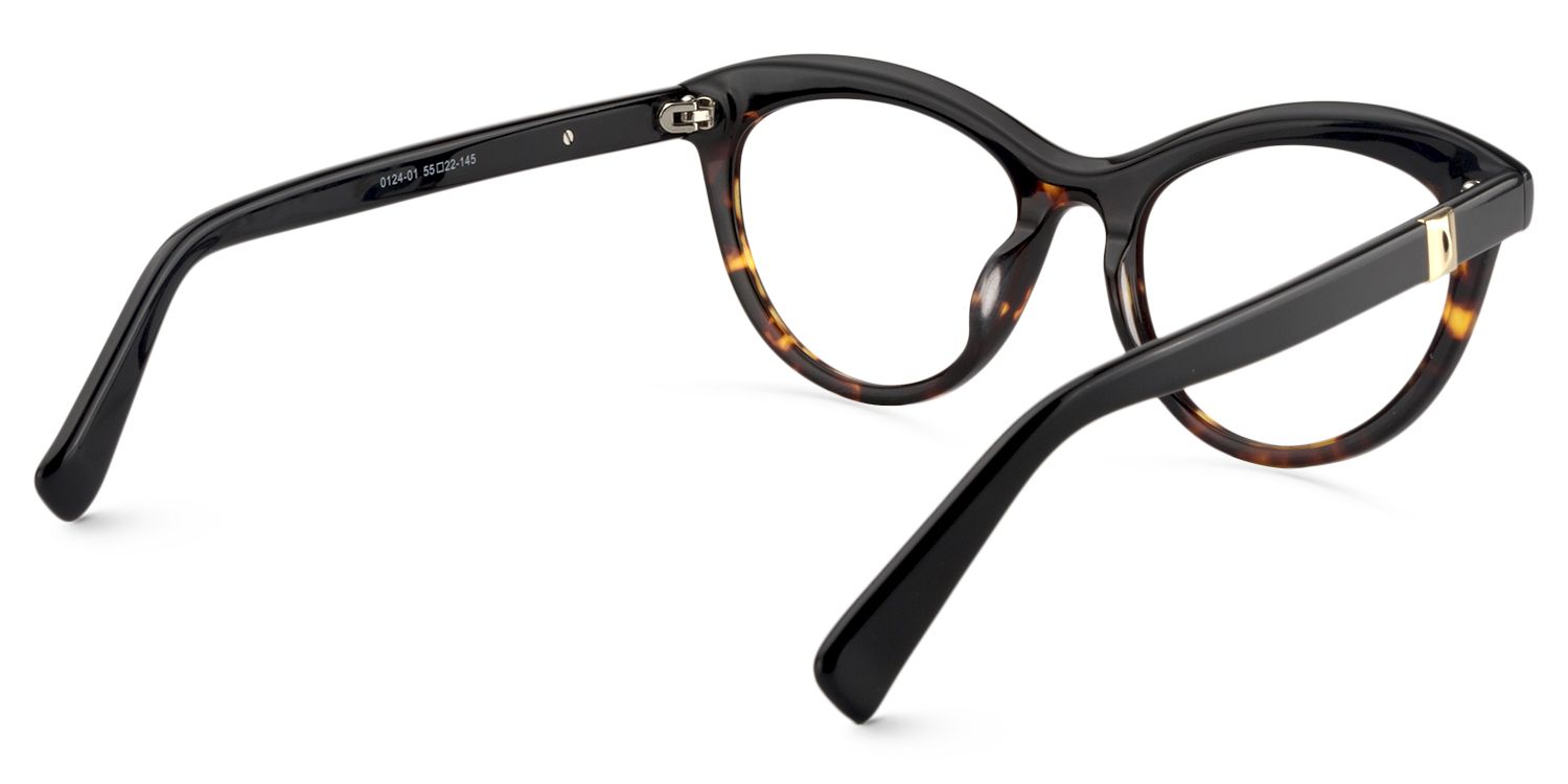 Sean Cat Eye Tortoise Glasses | ZEELOOL UK5