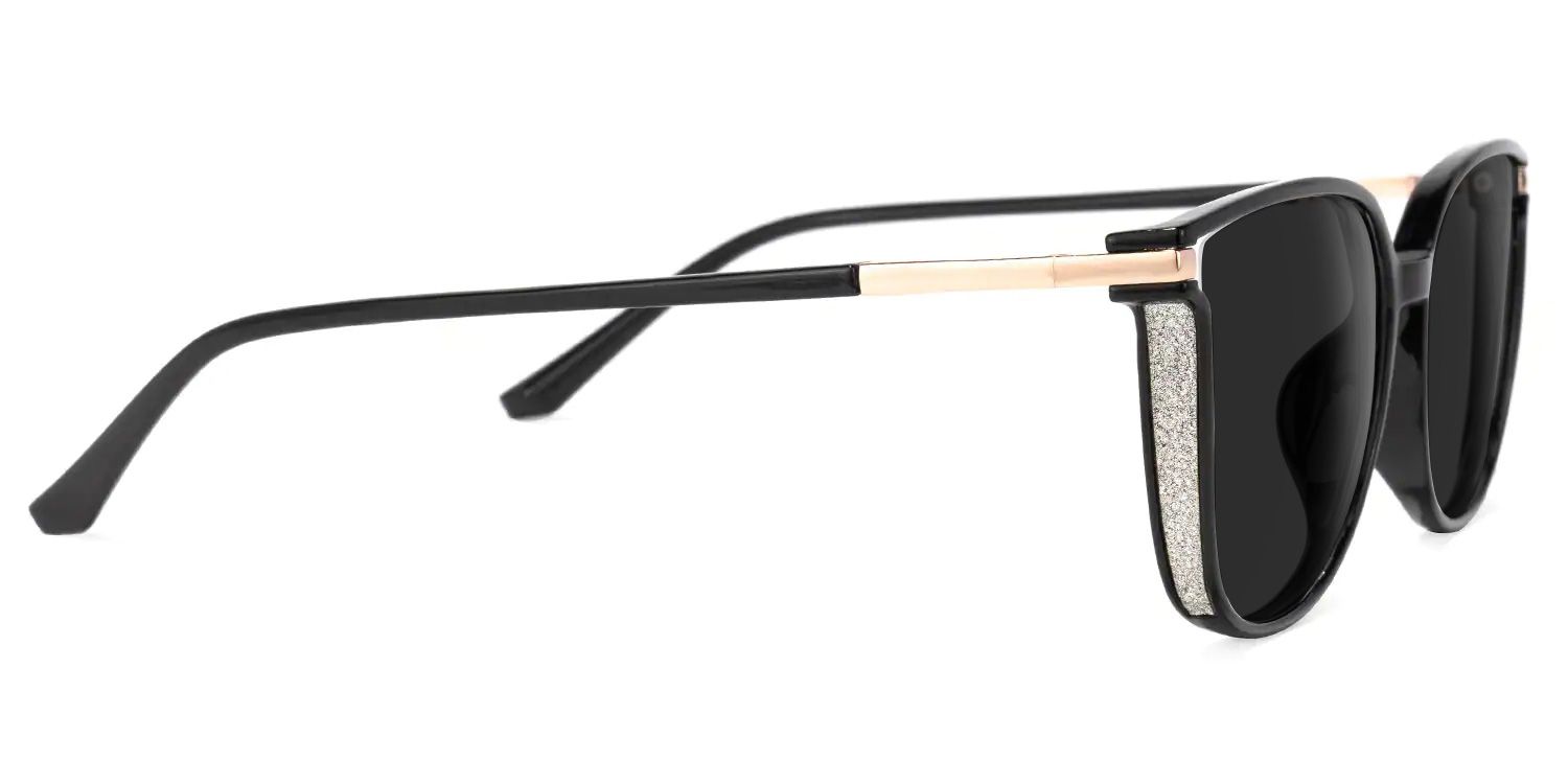 Rodz Black Square Polarized Sunglasses for Driving | ZEELOOL UK2