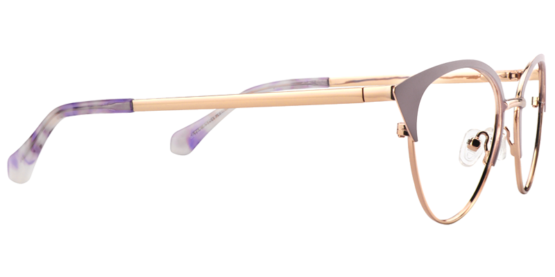 Nelly Cat Eye Pink Glasses | ZEELOOL UK5