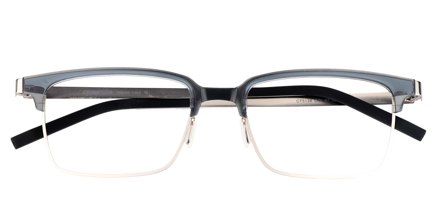 Browline Black Glasses | ZEELOOL UK1