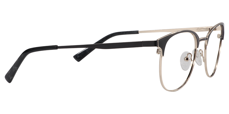 Browline Black Glasses | ZEELOOL UK4