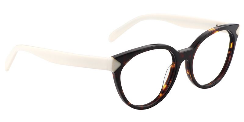 Vivian Cat Eye Tortoise Glasses | ZEELOOL UK5