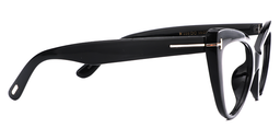 Kristin Black Cat eye Glasses4