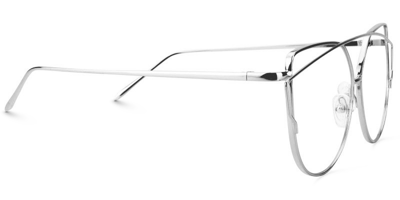 Selina Aviator Silver Glasses4