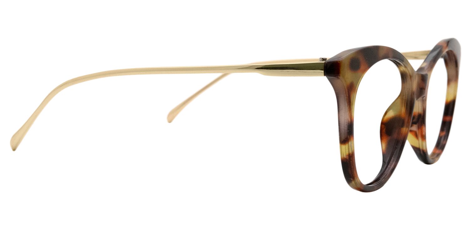Elise Cat eye Tortoise Glasses | ZEELOOL UK4