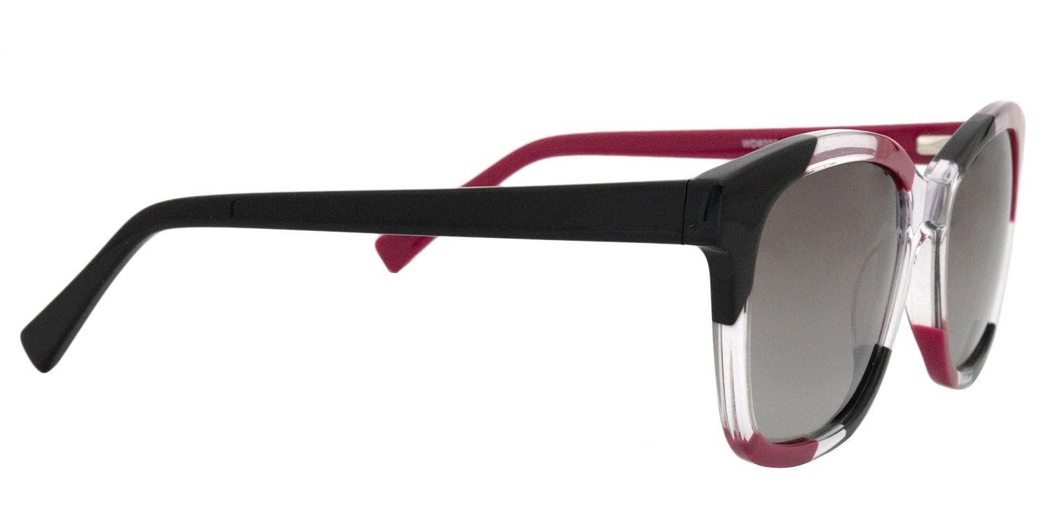 Ainslee Square Black Sunglasses | ZEELOOL UK4