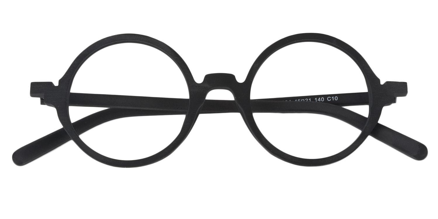 Round Black Glasses | ZEELOOL UK1