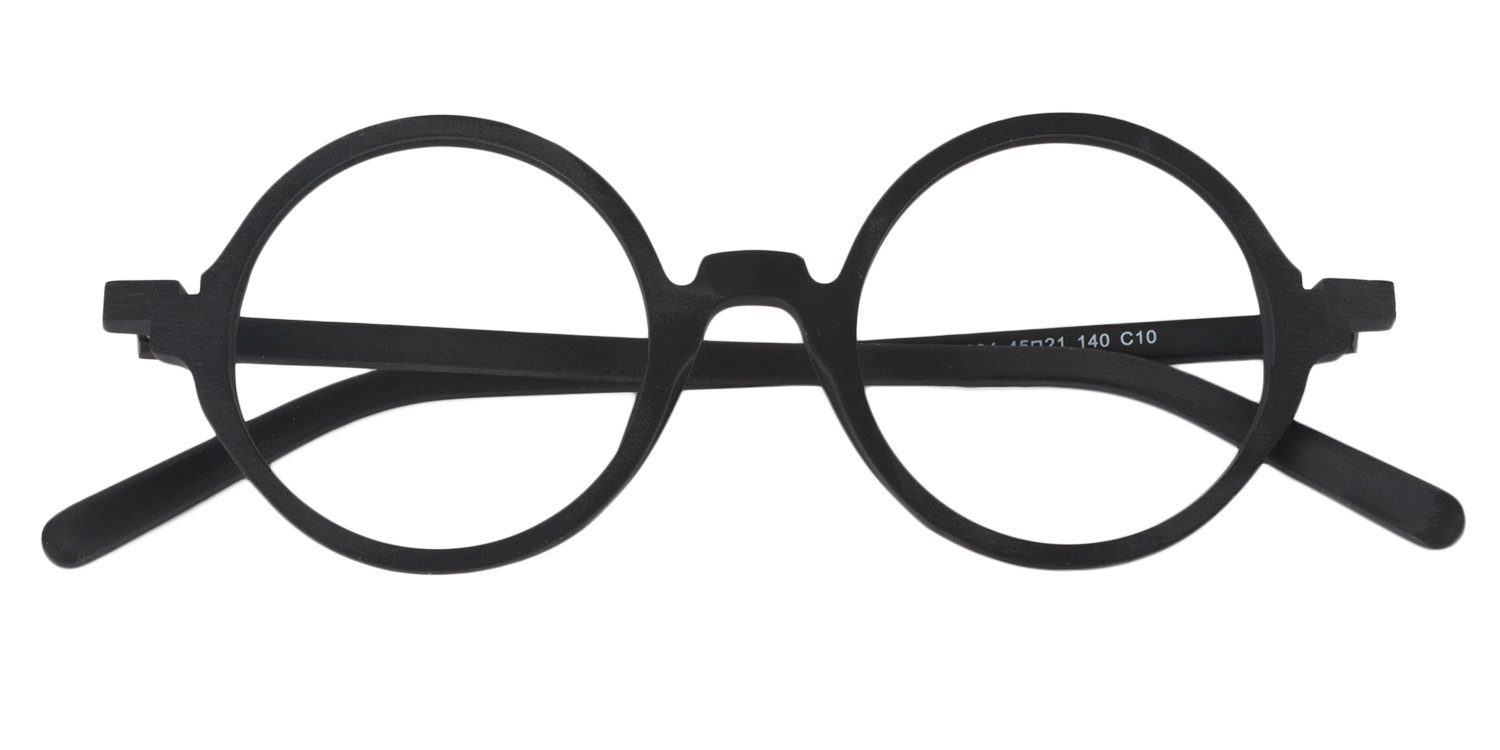 Round Black Glasses | ZEELOOL UK1